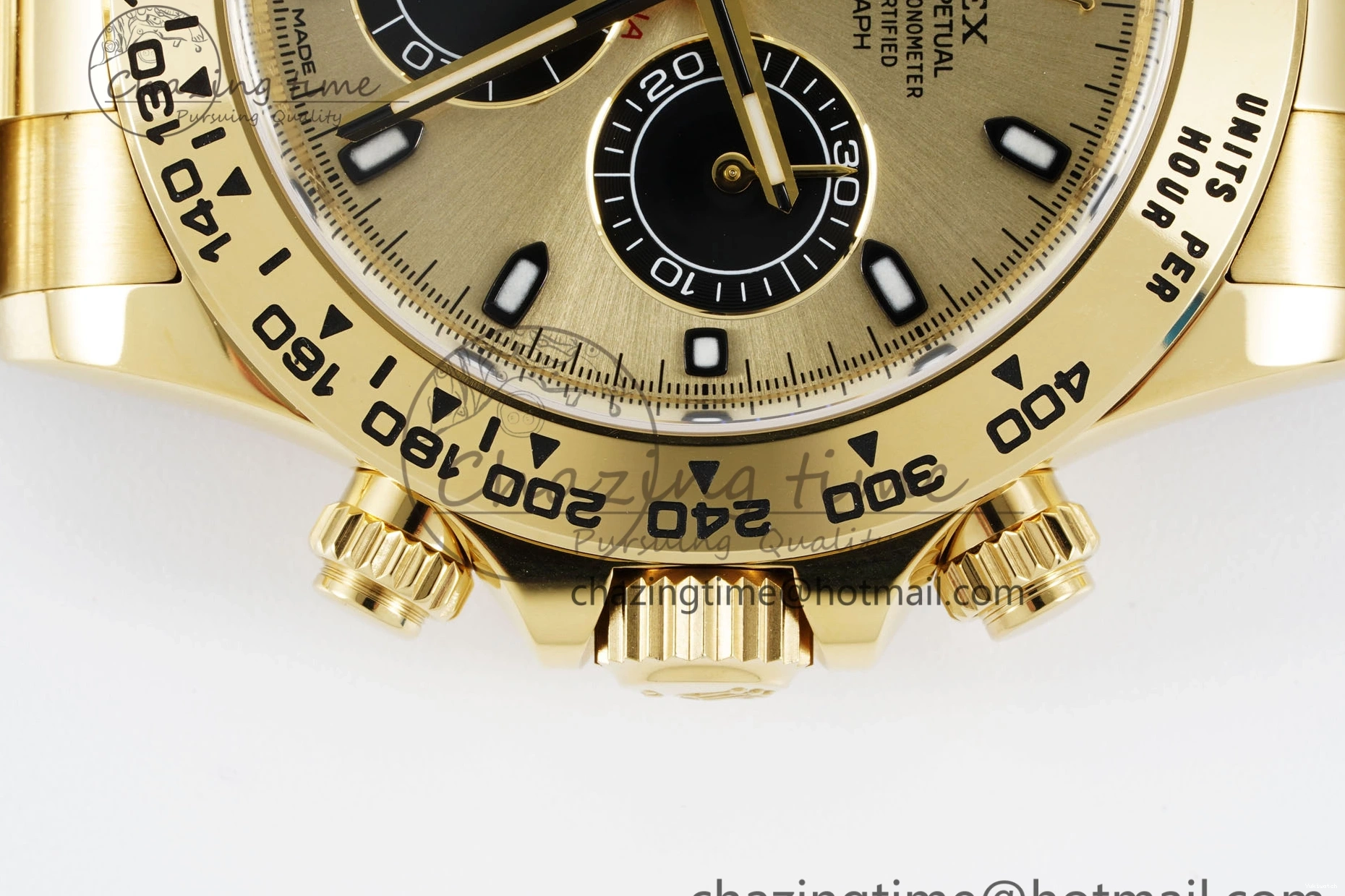 YG 116508 Best Dial YG on Edition Bracelet V2 Clean 1:1 Daytona SA4130 0405
